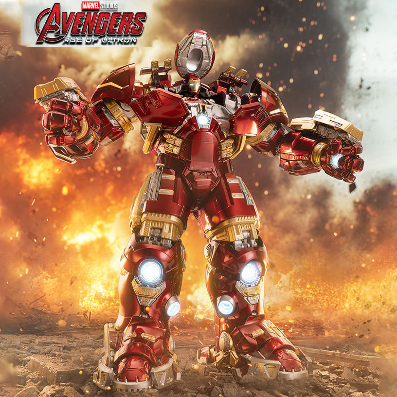 ZD Toys Hulkbuster Mark 44 Deluxe (LED) Collector Figure | Trade Supply