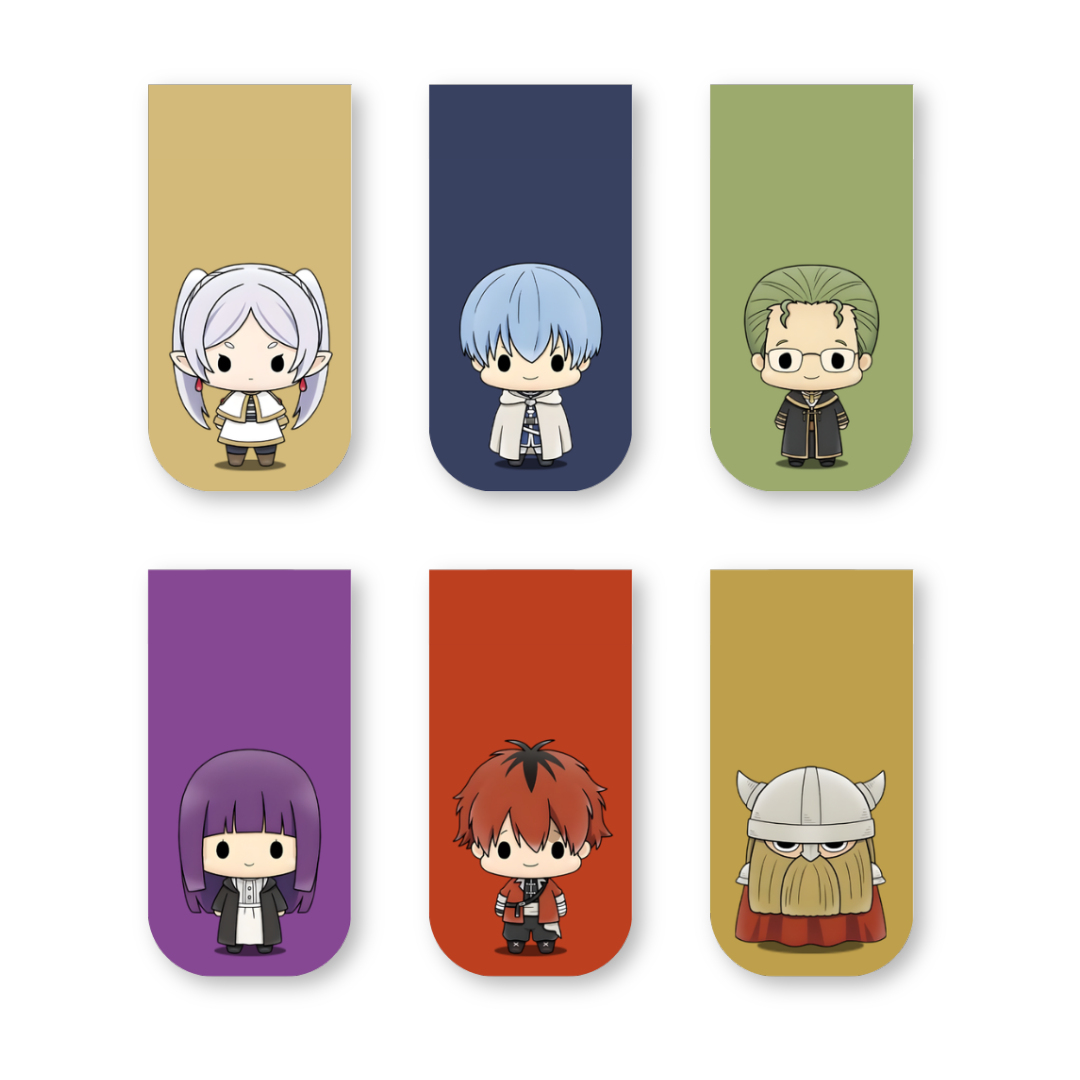 Frieren: Beyond Journey's End Magnetic Bookmarks – Set of 6
