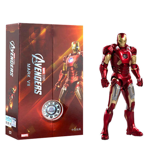 ZD Toys Iron Man Mark 7 1/10 Scale Collector Figure | Trade Supply