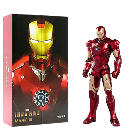 ZD Toys Iron Man Mark 3 1/10 Scale Collector Figure | Trade Supply