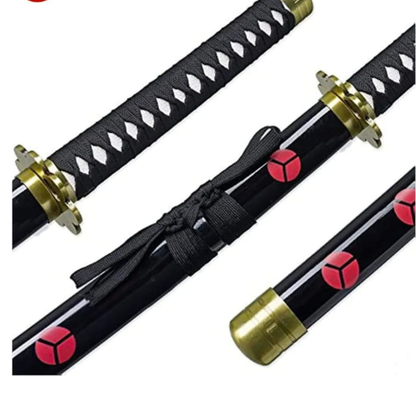 Demon Slayer Yoriichi Tsugikuni Wooden Katana 104 cm