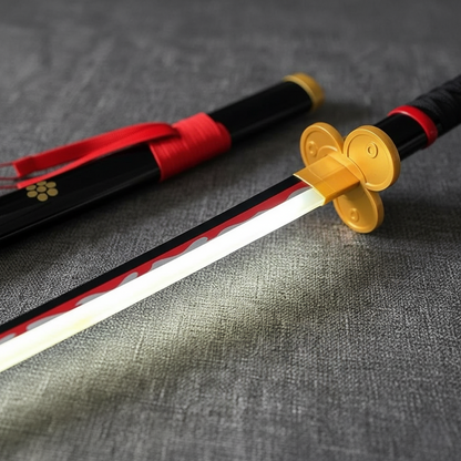 Roronoa Zoro Enma LED Katana (Purple/Black) – One Piece Anime Cosplay Sword 104cm
