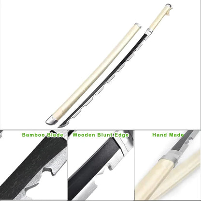 Inosuke Hashibira Katana – Demon Slayer Jagged Nichirin Cosplay Sword 104cm