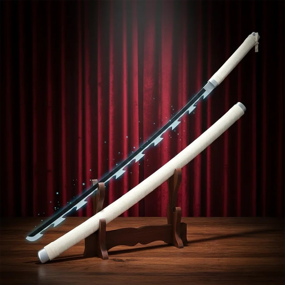 Inosuke Hashibira Katana – Demon Slayer Jagged Nichirin Cosplay Sword 104cm