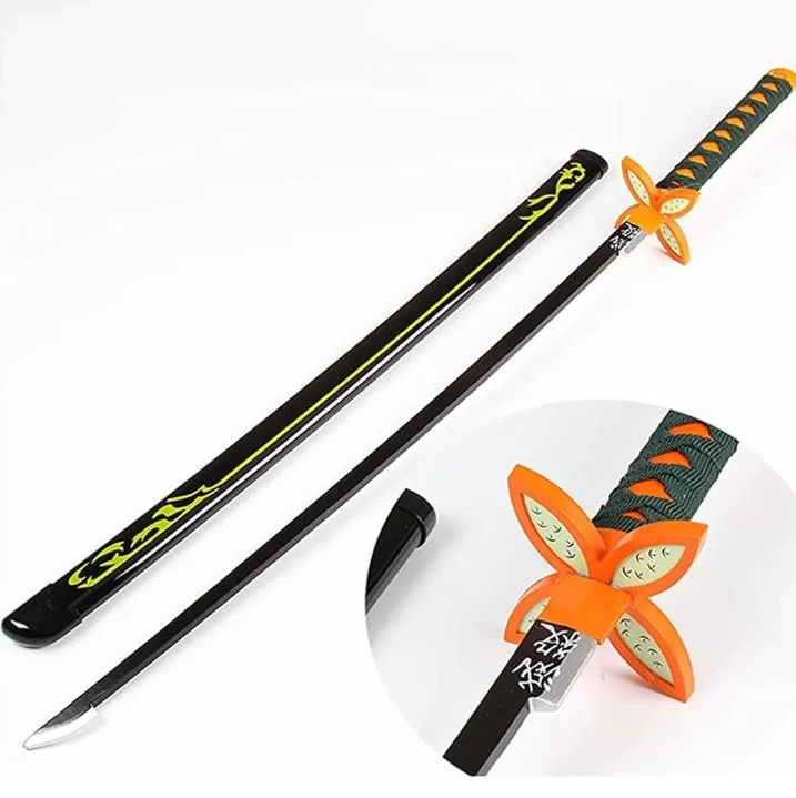 Shinobu Kocho Katana – Demon Slayer Butterfly Nichirin Cosplay Sword 104cm