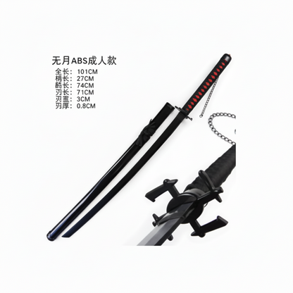 Ichigo Kurosaki Zangetsu Katana 104cm – Bleach Anime Bamboo Sword