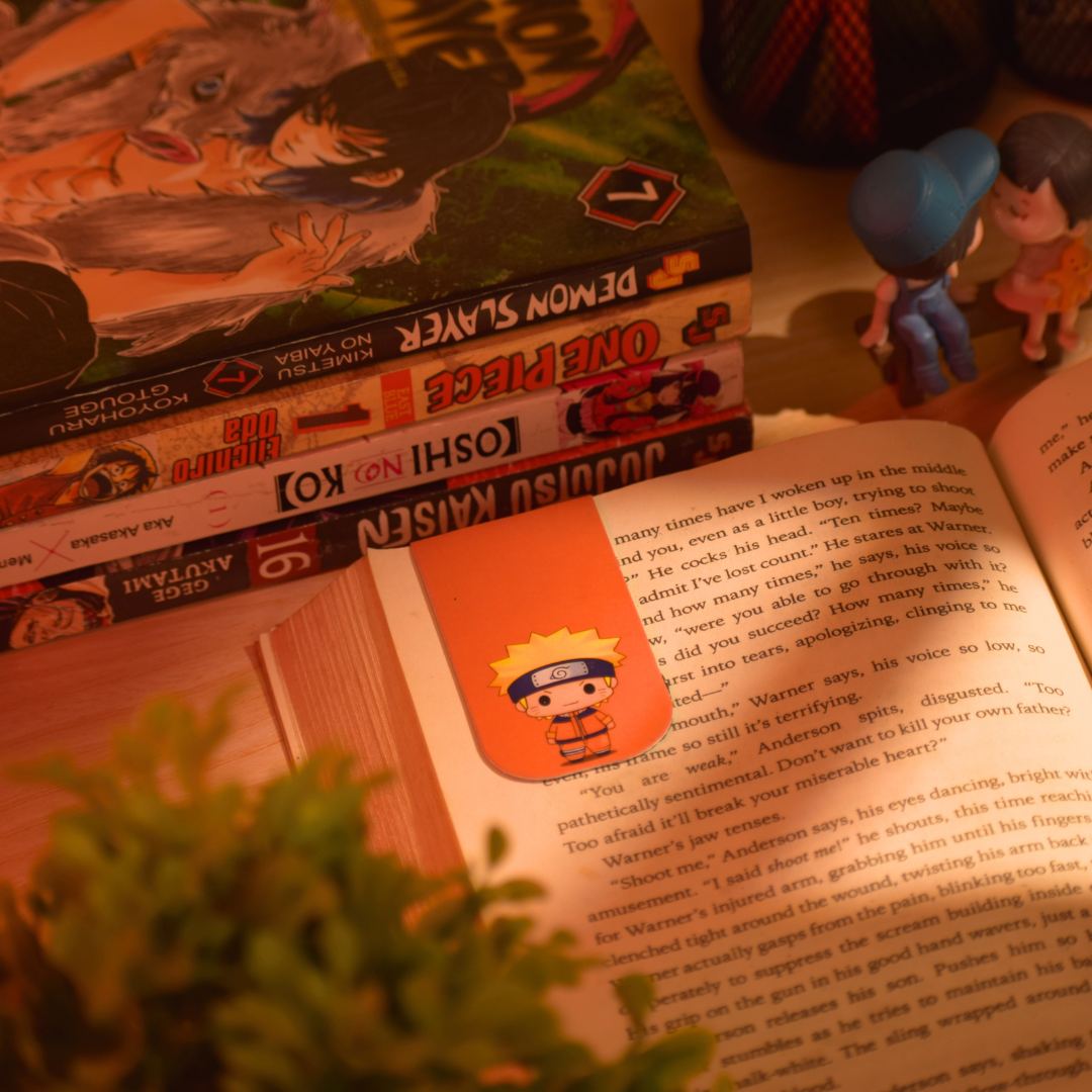 Naruto Shippuden Magnetic Bookmarks – Set of 9