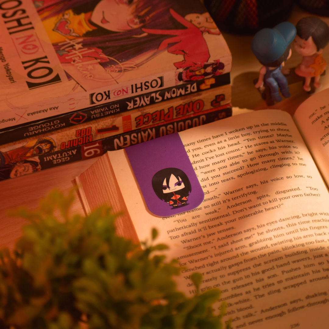 Naruto Akatsuki Magnetic Bookmarks – Set of 6