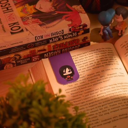 Naruto Akatsuki Magnetic Bookmarks – Set of 6