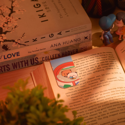Bubu Dudu Magnetic Bookmarks – Set of 7