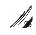 Shadow Dancer High Performance Folded Steel Katana – Handmade Samurai Sword with Scabbard