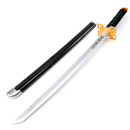 Muichiro Tokito Nichirin LED Katana – Demon Slayer Light-Up Anime Sword