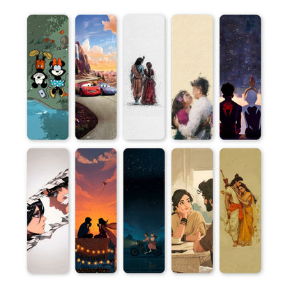 Love & Romance Bookmarks – Set of 10