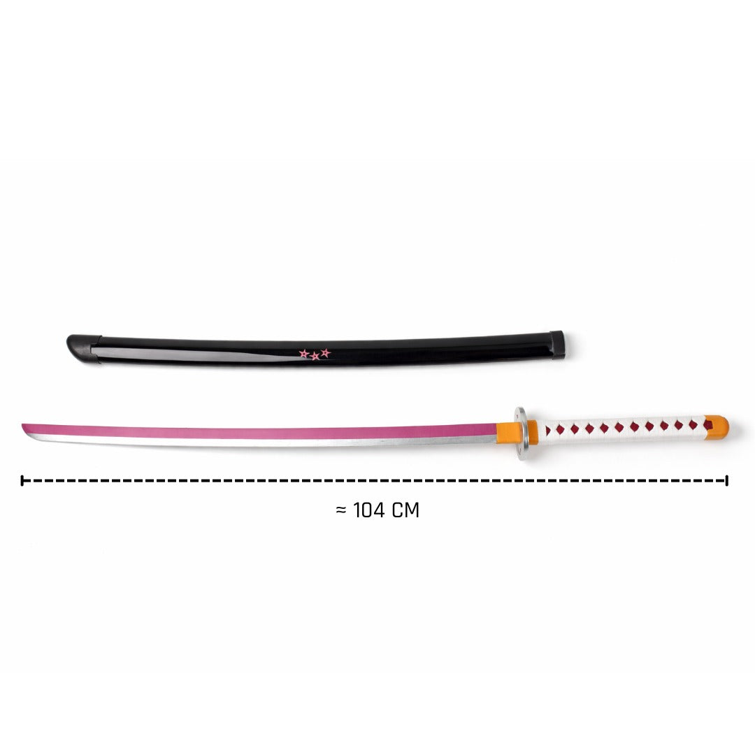 Kanao Tsuyuri Nichirin Katana – Demon Slayer Wooden Cosplay Sword 104cm