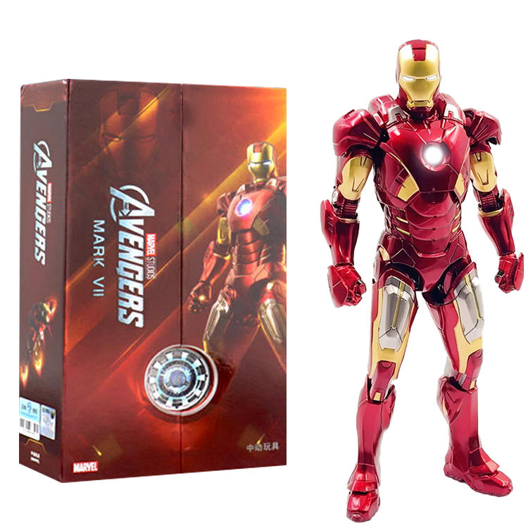 ZD Toys Iron Man Mark 7 1/10 Scale Collector Figure | Trade Supply