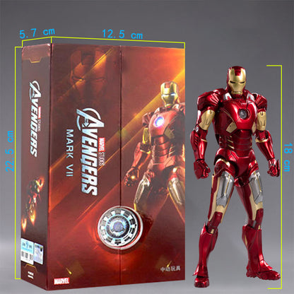 ZD Toys Iron Man Mark 7 1/10 Scale Collector Figure | Trade Supply