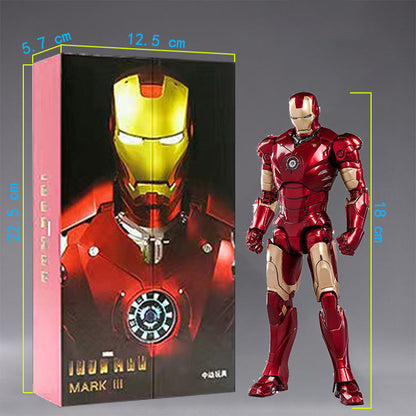 ZD Toys Iron Man Mark 3 1/10 Scale Collector Figure | Trade Supply