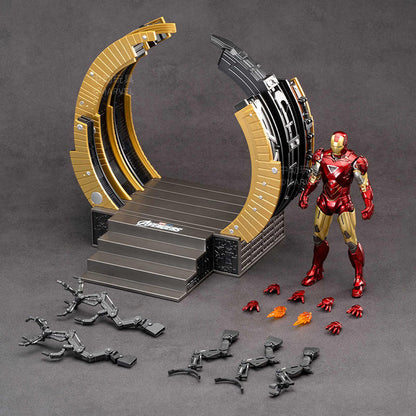 ZD Toys Iron Man Mark 6 with Suit-Up Gantry 1/10 Scale Collector Figure | Trade Supply