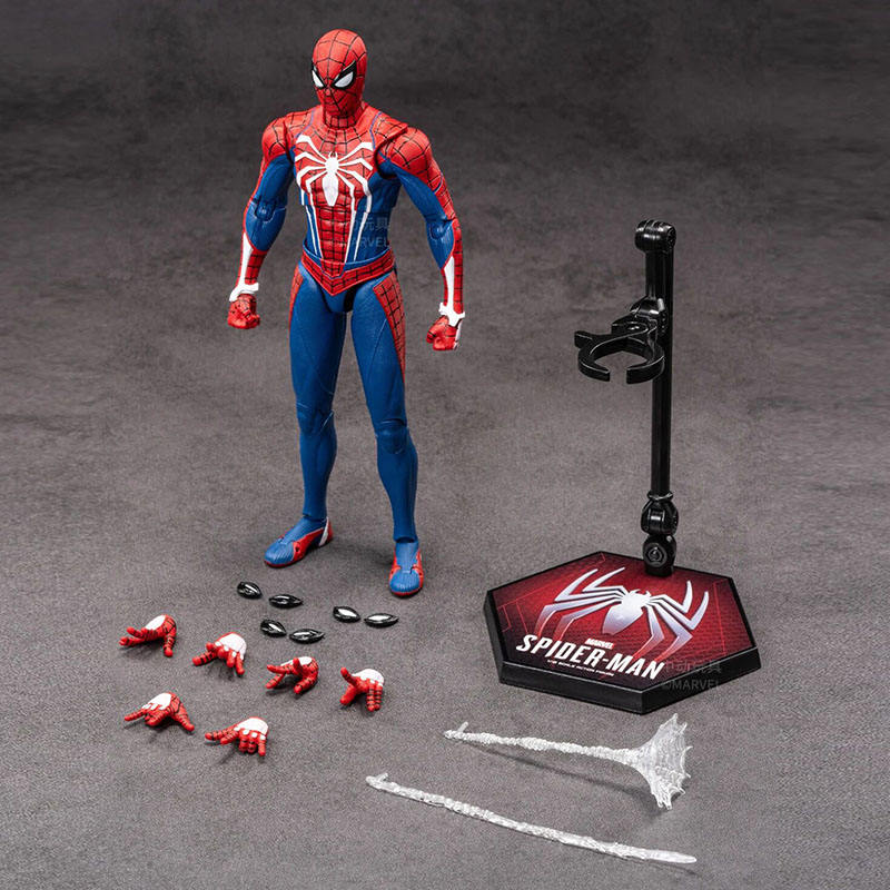 ZD Toys Spider-Man Advanced Suit 1/10 Scale Collector Figure | Trade Supply