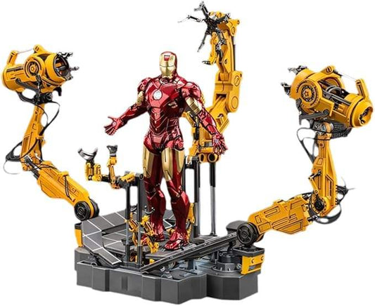 ZD Toys Iron Man Mark 4 with Suit-Up Gantry 1/10 Scale Collector Figure | Trade Supply