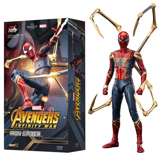 ZD Toys Spider-Man Iron Spider 1/10 Scale Collector Figure | Trade Supply