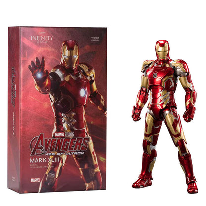 ZD Toys Iron Man Mark 43 1/10 Scale Collector Figure | Trade Supply