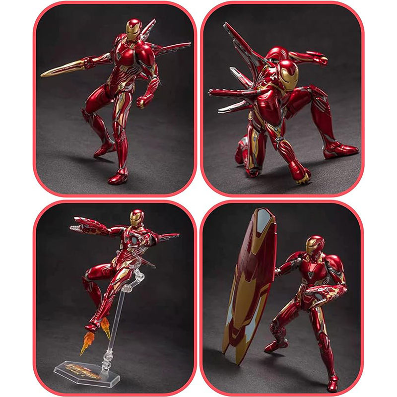 ZD Toys Iron Man Mark 50 Deluxe 1/10 Scale Collector Figure | Trade Supply