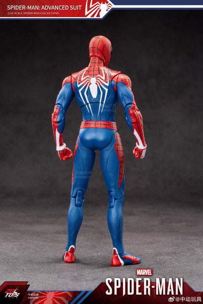 ZD Toys Spider-Man Advanced Suit 1/10 Scale Collector Figure | Trade Supply