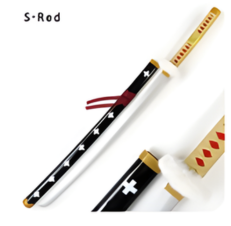 Roronoa Zoro Enma & Kitetsu Katana Replica – One Piece Bamboo Anime Sword 104cm