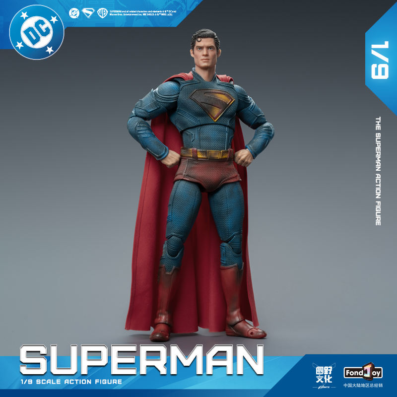 Fondjoy Battle-Damage Superman 1/9 Scale Collector Figure | Trade Supply