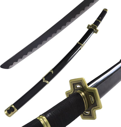 Roronoa Zoro Yubashiri LED Katana – One Piece Rechargeable Light Up Cosplay Sword 40 Inches