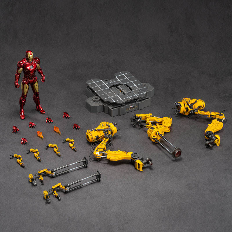 ZD Toys Iron Man Mark 4 with Suit-Up Gantry 1/10 Scale Collector Figure | Trade Supply
