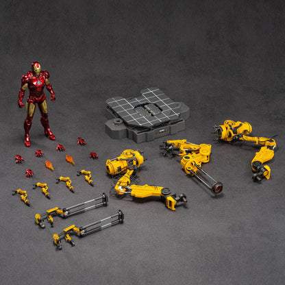 ZD Toys Iron Man Mark 4 with Suit-Up Gantry 1/10 Scale Collector Figure | Trade Supply