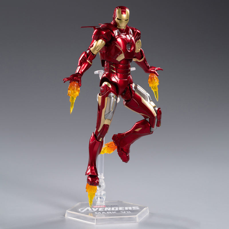 ZD Toys Iron Man Mark 7 1/10 Scale Collector Figure | Trade Supply