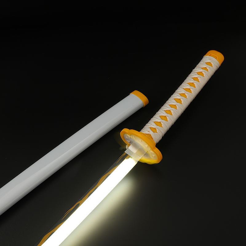 Kaigaku – Demon Slayer Thunder Nichirin – LED Katana Replica (104 cm)