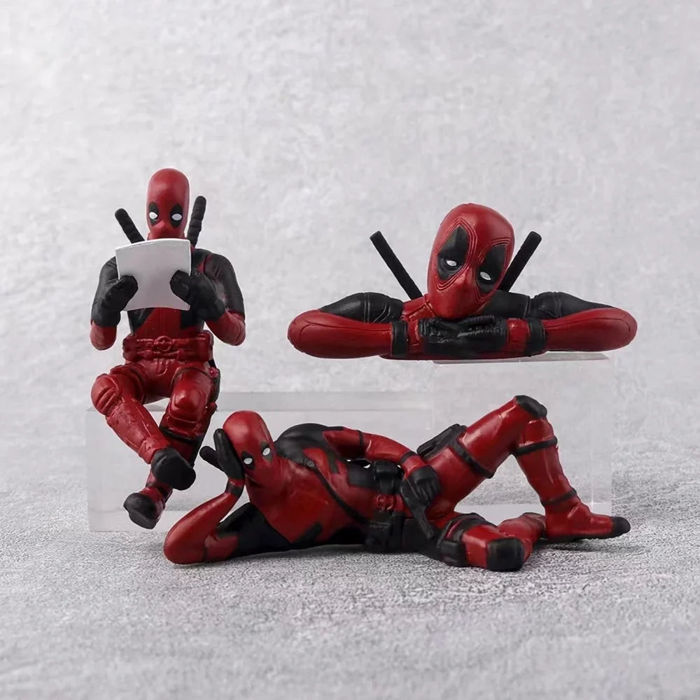 Marvel Deadpool Mini Figures Set of 3 | Trade Supply