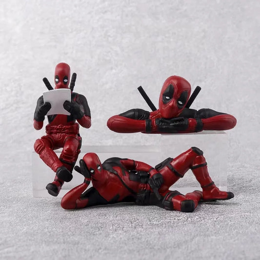 Marvel Deadpool Mini Figures Set of 3 | Trade Supply